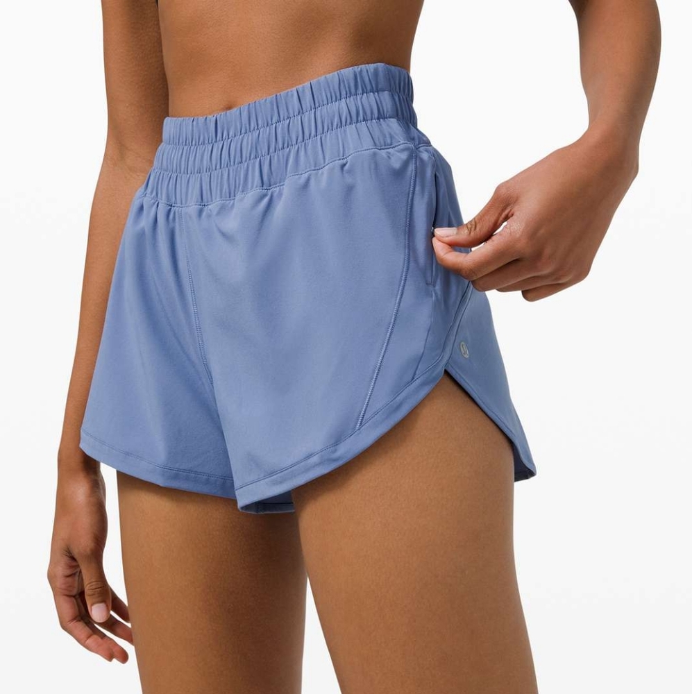 NWT Track That High-Rise 3" Short - Water Drop - 6